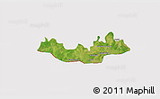 Satellite 3D Map of Fulladu East, cropped outside