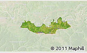 Satellite 3D Map of Fulladu East, lighten