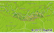 Satellite 3D Map of Fulladu East, physical outside