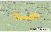Savanna Style 3D Map of Fulladu East