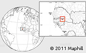 Blank Location Map of Fulladu East
