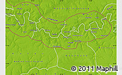 Physical Map of Fulladu East