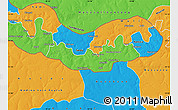 Political Map of Fulladu East