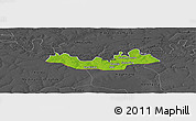 Physical Panoramic Map of Fulladu East, darken, desaturated