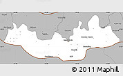 Gray Simple Map of Fulladu East