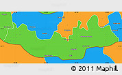 Political Simple Map of Fulladu East