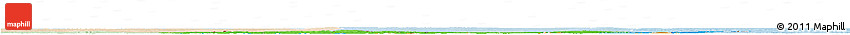 Political Horizon Map of Upper River, lighten