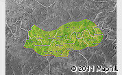 Satellite Map of Upper River, desaturated