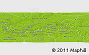 Physical Panoramic Map of Wuli