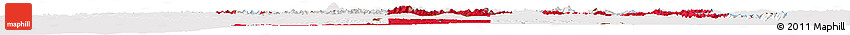 Flag Horizon Map of Georgia