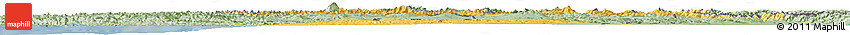 Savanna Style Horizon Map of Georgia