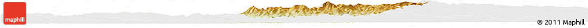 Physical Horizon Map of Lörrach, single color outside