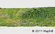 Satellite Panoramic Map of Lörrach