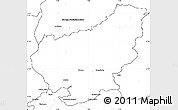 Blank Simple Map of Lörrach