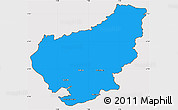 Political Simple Map of Lörrach, cropped outside