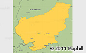 Savanna Style Simple Map of Lörrach