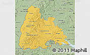 Savanna Style Map of Freiburg