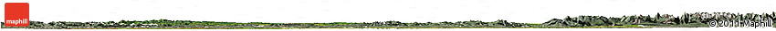 Satellite Horizon Map of Baden-Württemberg, semi-desaturated