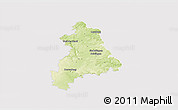 Physical 3D Map of Böblingen, cropped outside