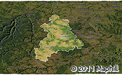 Satellite 3D Map of Böblingen, darken