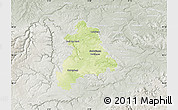 Physical Map of Böblingen, lighten, semi-desaturated