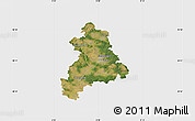 Satellite Map of Böblingen, single color outside