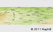 Physical Panoramic Map of Böblingen