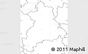 Blank Simple Map of Böblingen, no labels