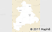 Classic Style Simple Map of Böblingen, single color outside