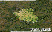 Satellite 3D Map of Esslingen, darken