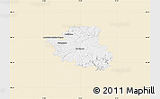 Classic Style Map of Esslingen, single color outside