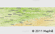 Physical Panoramic Map of Esslingen