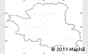 Blank Simple Map of Esslingen, cropped outside, no labels