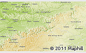 Physical 3D Map of Göppingen