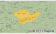 Savanna Style 3D Map of Göppingen