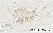 Shaded Relief 3D Map of Göppingen, lighten