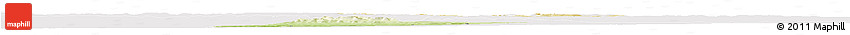 Physical Horizon Map of Göppingen, cropped outside
