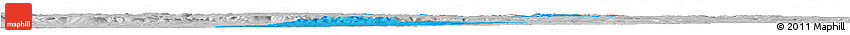 Political Horizon Map of Göppingen, lighten, desaturated
