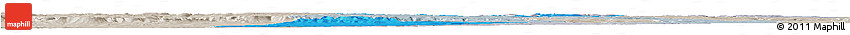 Political Horizon Map of Göppingen, lighten, semi-desaturated
