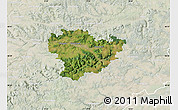 Satellite Map of Göppingen, lighten