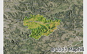 Satellite Map of Göppingen, semi-desaturated