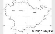 Blank Simple Map of Göppingen, cropped outside