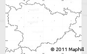 Blank Simple Map of Göppingen, no labels