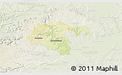 Physical 3D Map of Heidenheim, lighten