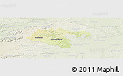 Physical Panoramic Map of Heidenheim, lighten