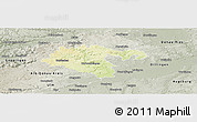 Physical Panoramic Map of Heidenheim, semi-desaturated