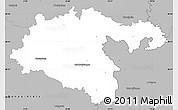 Gray Simple Map of Heidenheim
