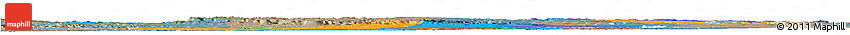 Political Horizon Map of Stuttgart, semi-desaturated