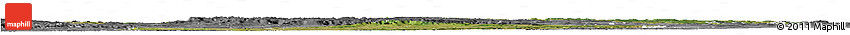 Satellite Horizon Map of Stuttgart, desaturated