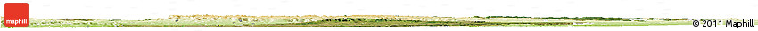 Satellite Horizon Map of Stuttgart, physical outside